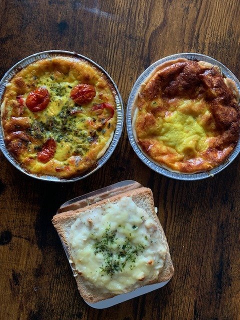 Quiches et croque-monsieur
